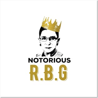 Notorious RBG Posters and Art